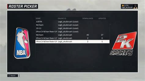 2k17 myteam draft|Complete 2k17 MyTeam Roster. Stacked roster. Used .